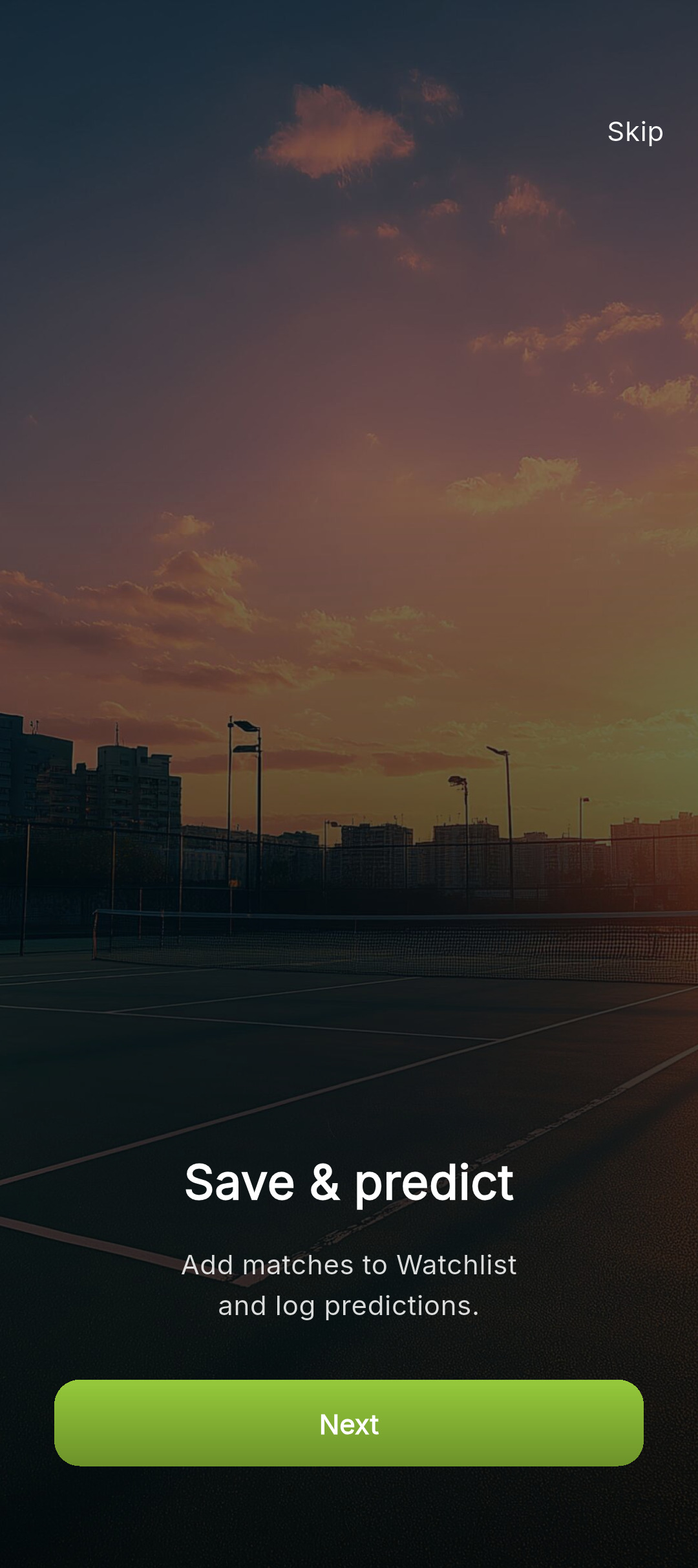 1x Tennis Match Tracker screenshot 3