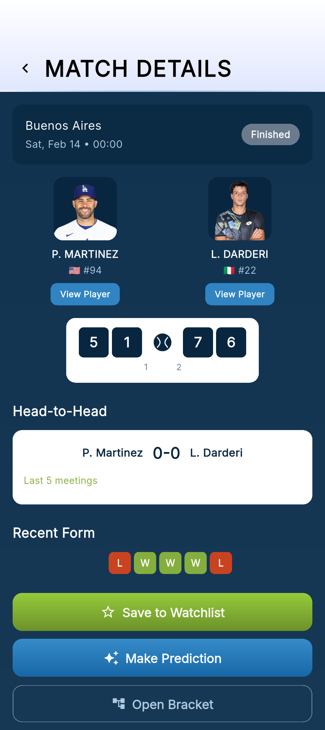 1x Tennis Match Tracker screenshot 6